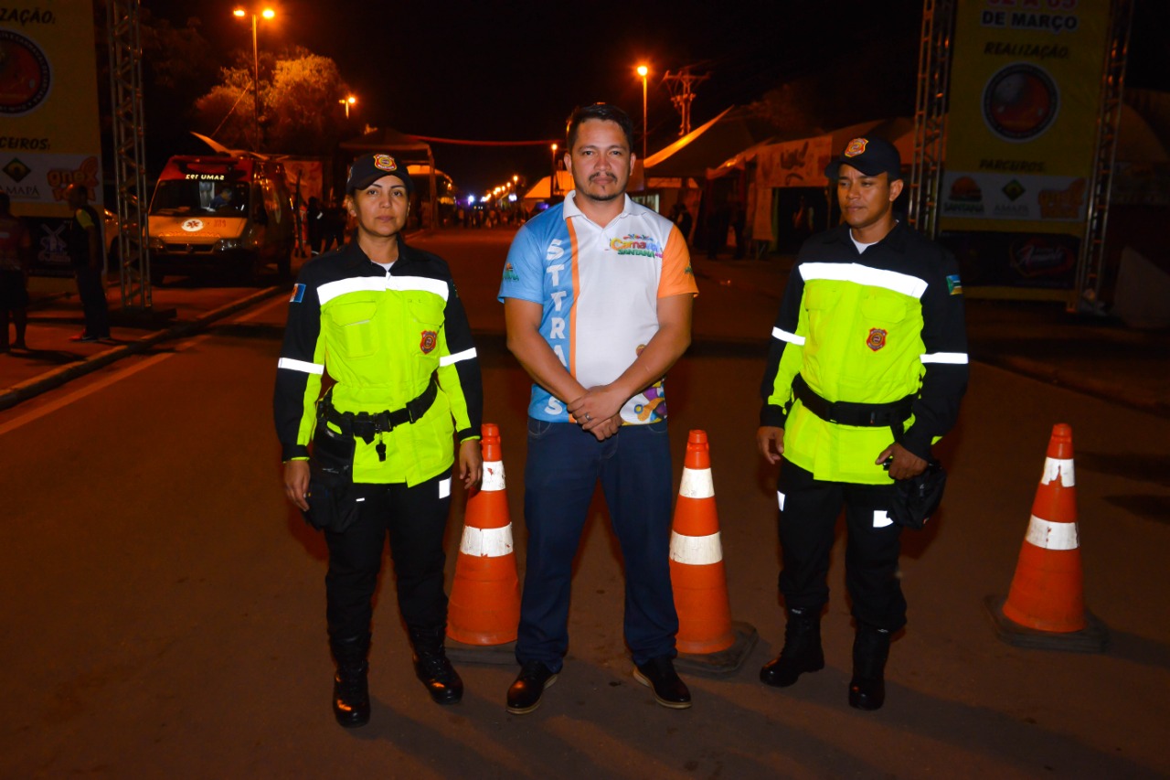 Sttrans contribui para a segurança dos foliões durante a quadra carnavalesca