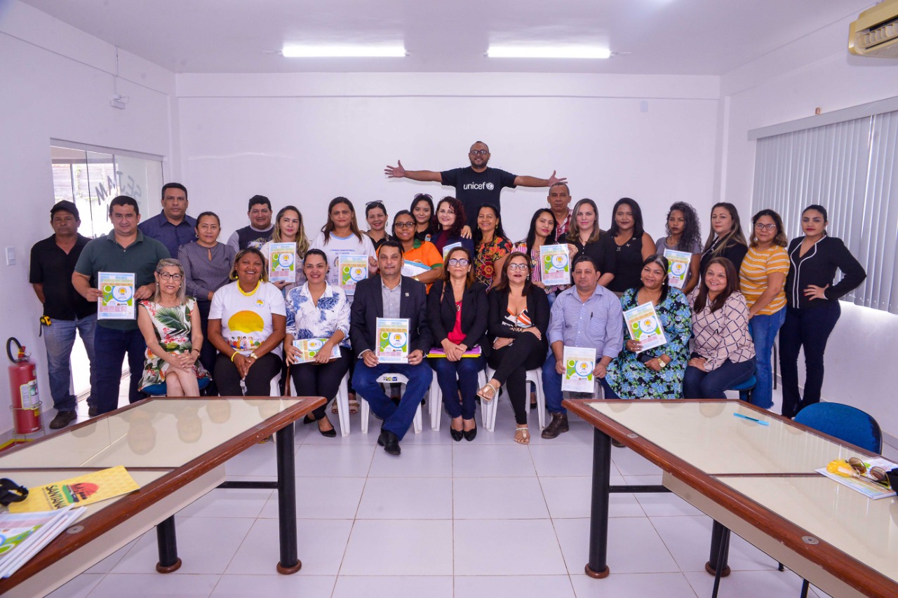Prefeito Ofirney Sadala participa da Reunião Intermediária de Acompanhamento das Ações do Selo UNICEF em Santana