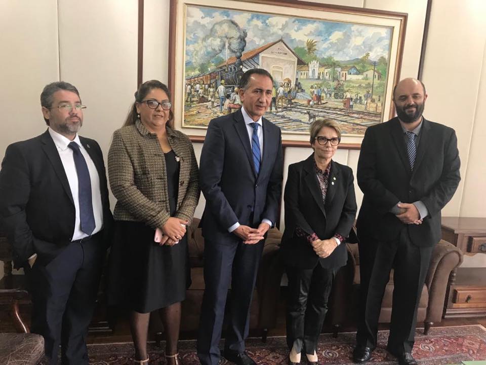 Apresentamos o Programa Tesouro Verde a ministra da Agricultura, Tereza Cristina.