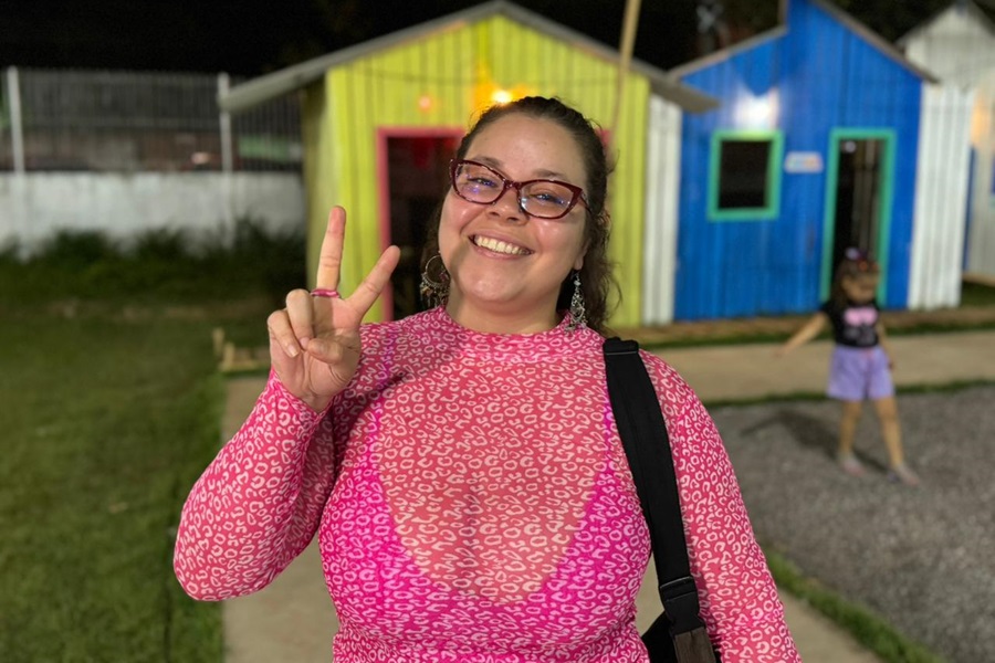 ‘Me senti segura com policiamento e bombeiros em vários cantos’, ressalta visitante da Cidade Junina durante o Arraiá Povo