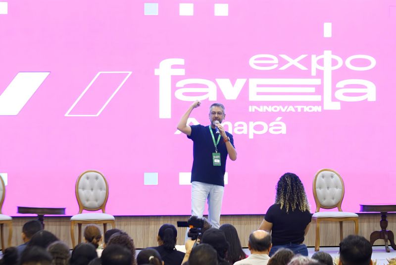'Tratar como potência a economia da periferia', pontua governador Clécio Luís na 2ª edição da Expo Favela Innovation Amapá