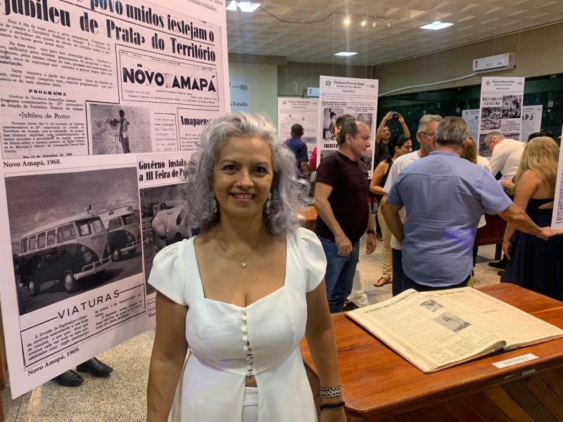 ‘É uma contribuição social e cultural da Amazônia no mundo’, diz professora ao visitar exposição do Governo do Estado