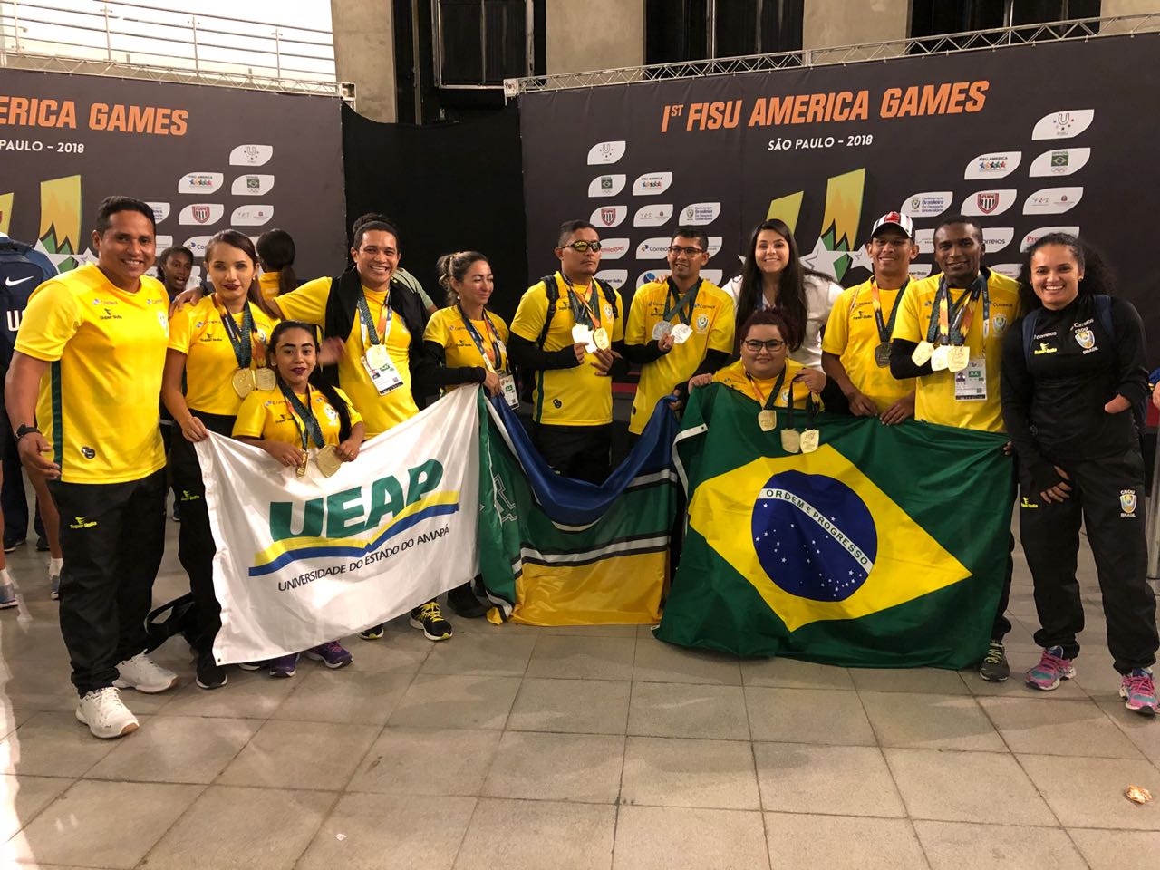 Primeiro FISU AMERICA Games.  O  Pan-Americano universitário. Amapá ajudou o Brasil a conquistar 24 medalhas, no atletismo paraolímpico.