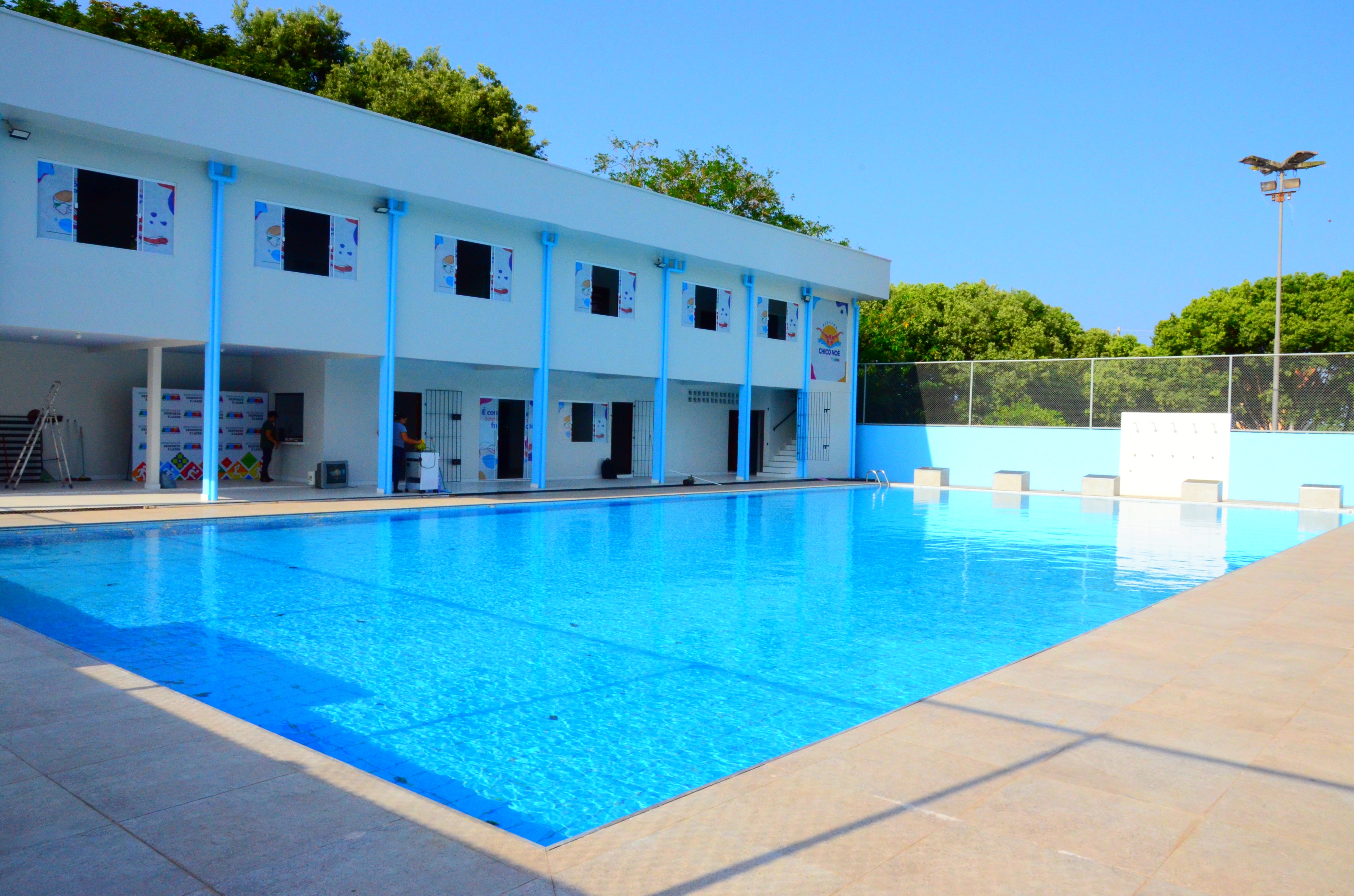 Governo do Amapá prepara entrega do Centro Didático Piscina Chico Noé à população