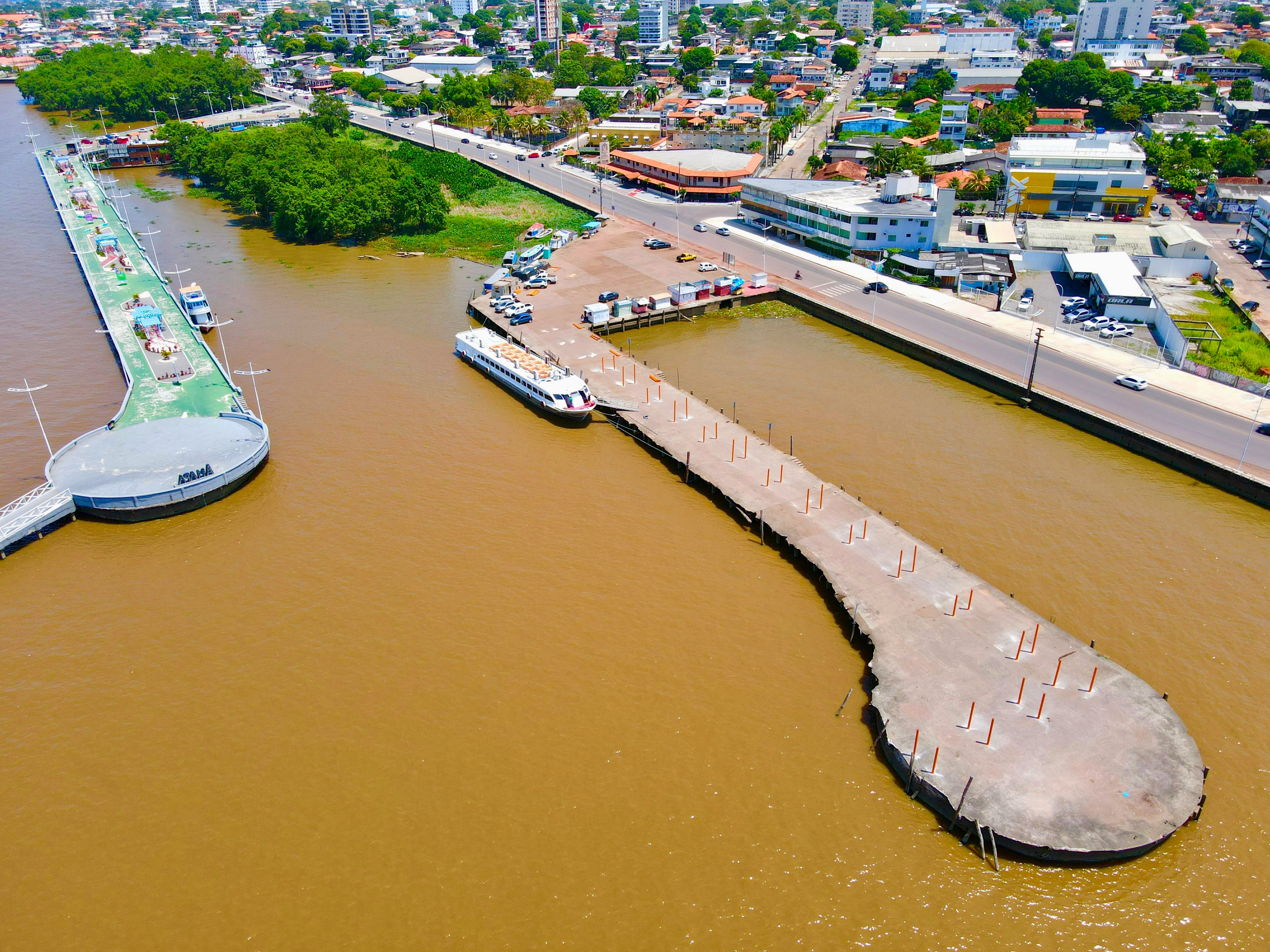 Governo do Estado inicia construção do Terminal Hidroviário no Trapiche Santa Inês, em Macapá