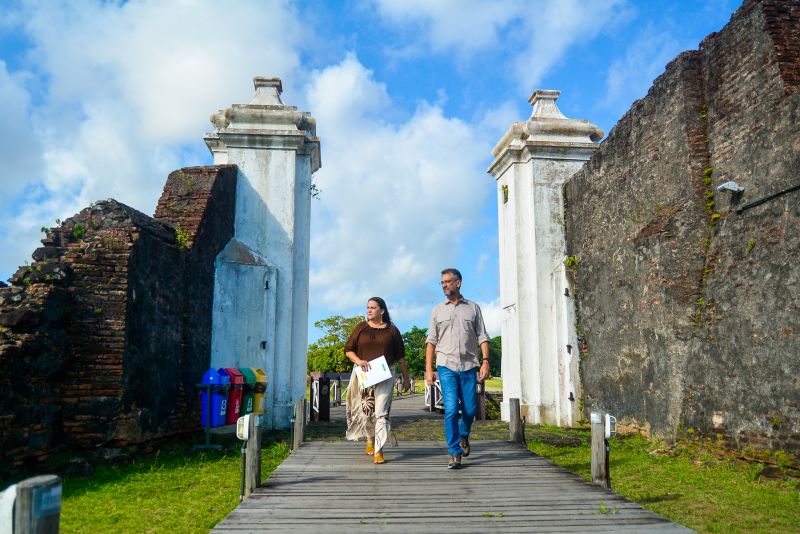 Governos do Estado e Federal lançam as obras de restauro da Fortaleza de São José de Macapá