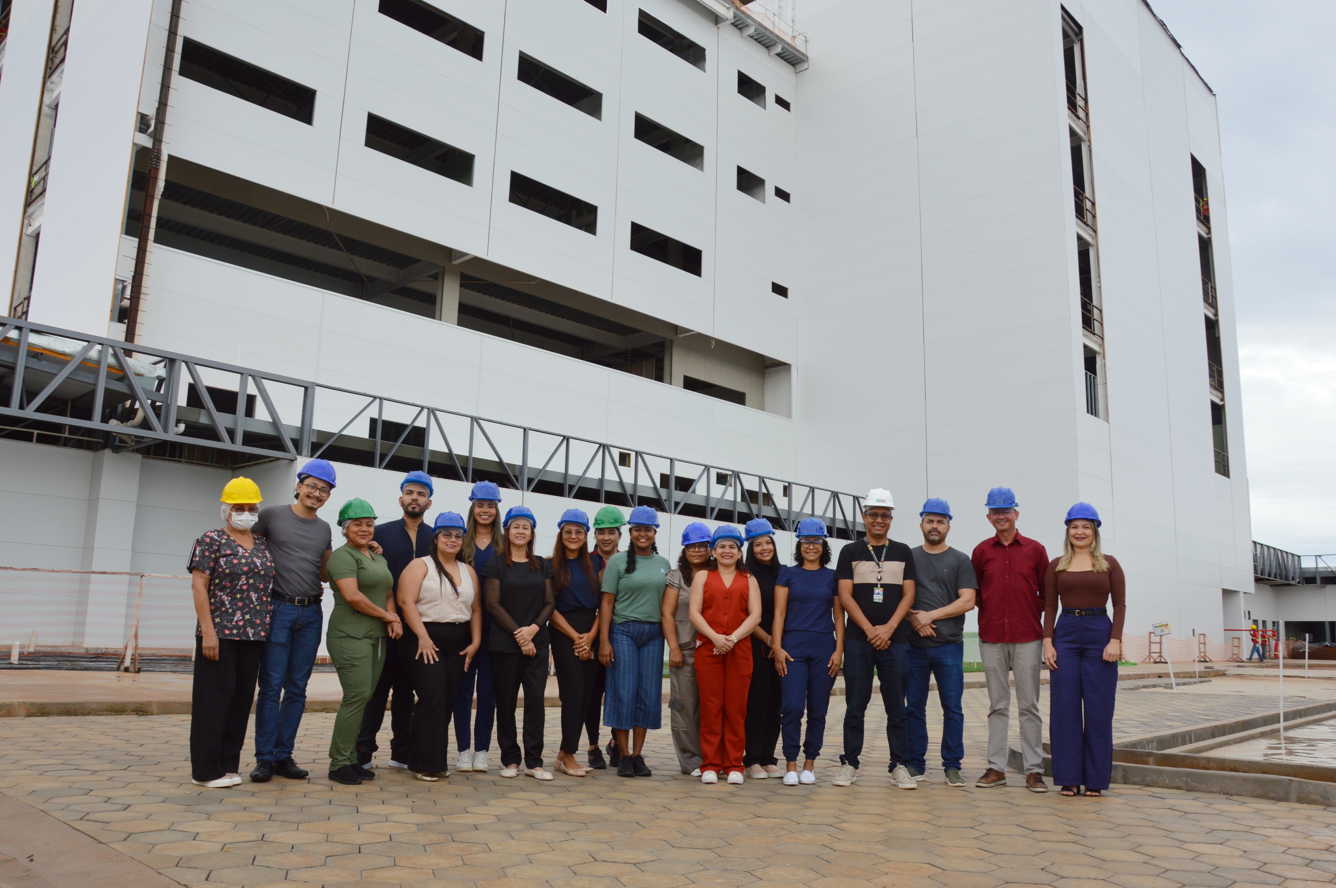 Servidores do Hospital de Emergência visitam obras do novo hospital do Governo do Estado e vivenciam um novo momento na saúde do Amapá