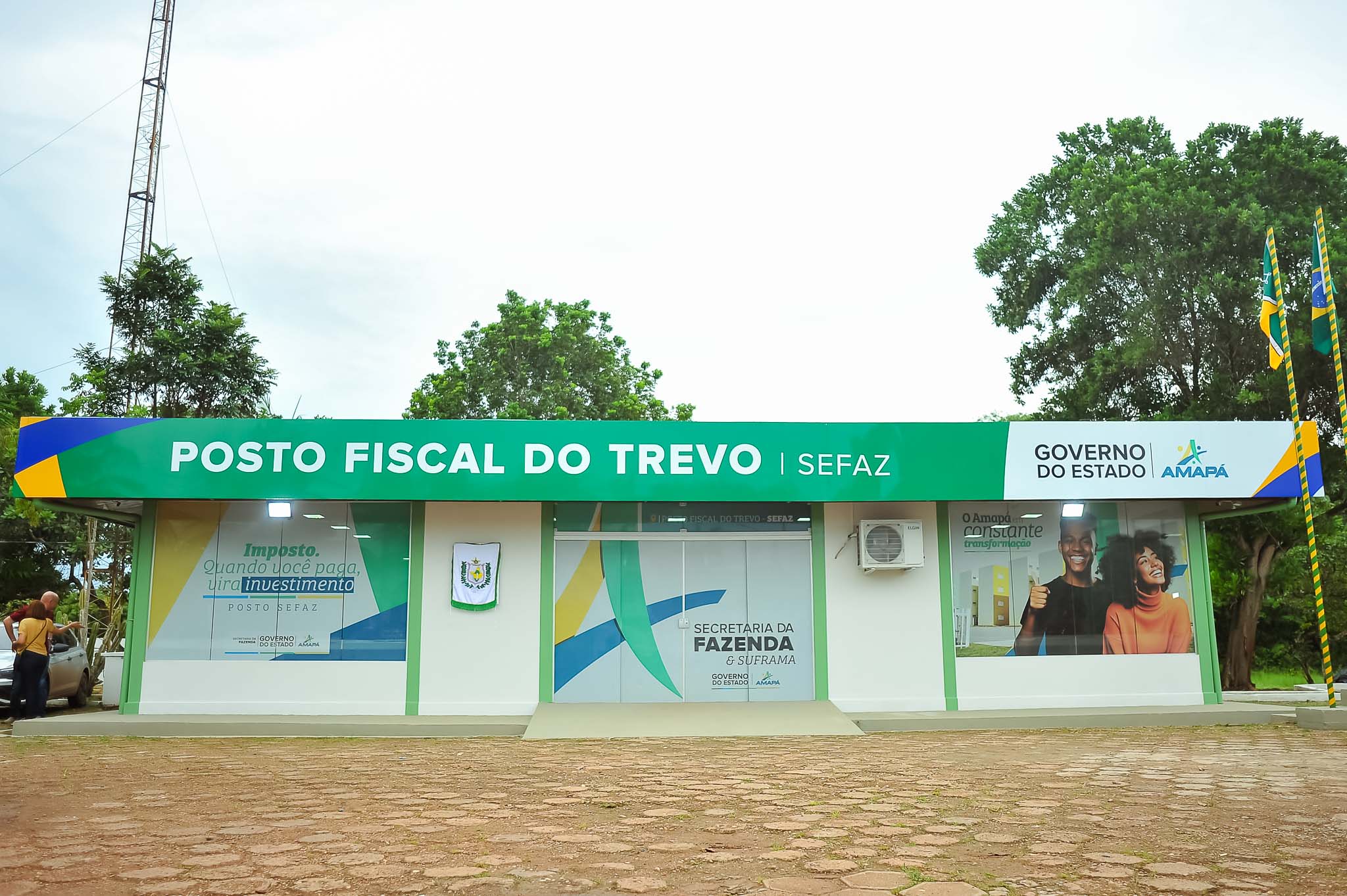 Fortalecendo o Fisco no Amapá, governador Clécio Luís entrega novo posto fiscal no Distrito Industrial de Santana
