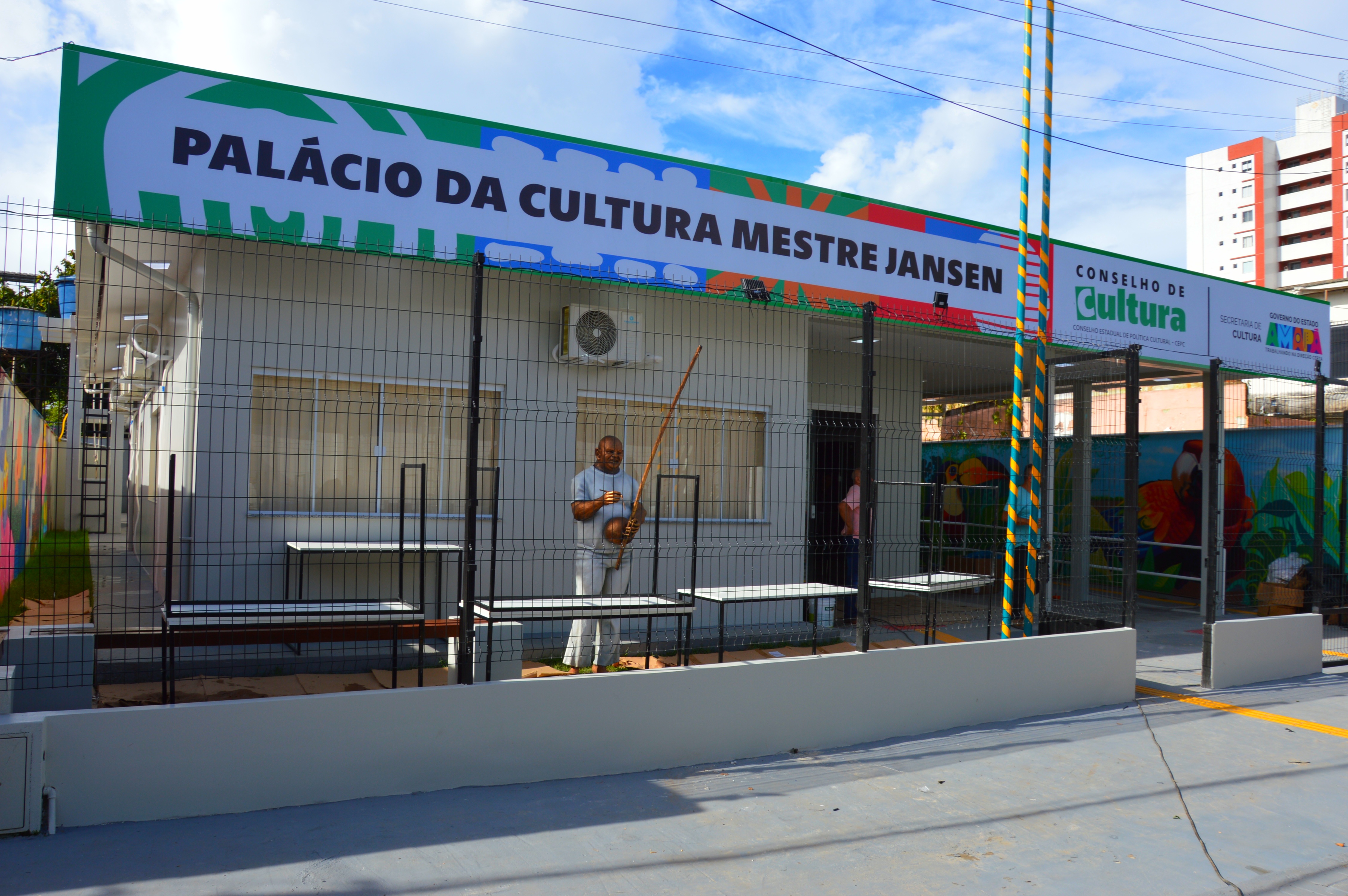 alácio da Cultura Mestre Jansen é entregue e eterniza legado de capoeirista que dedicou a vida à cultura do Amapá