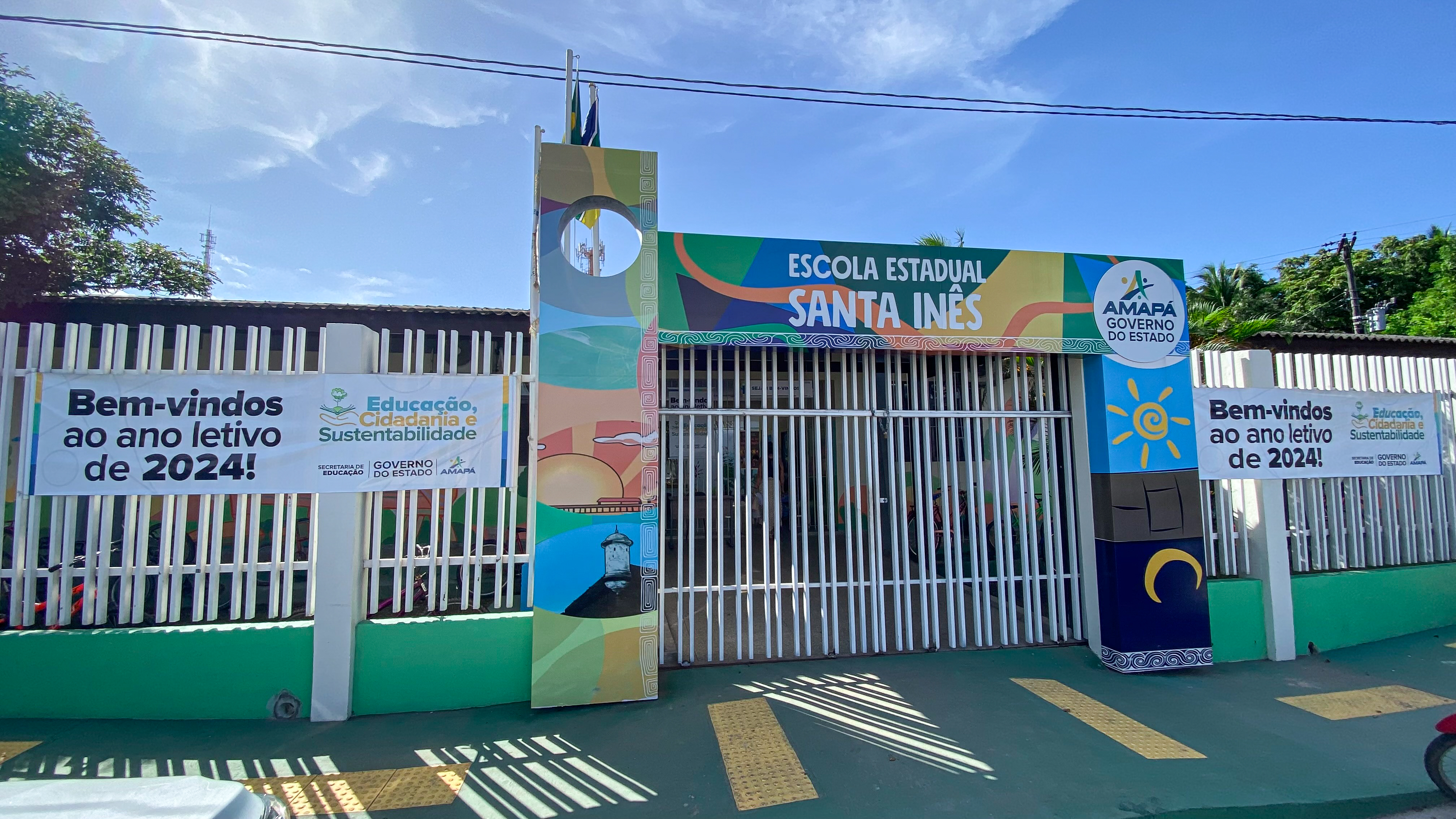 Governo do Amapá entrega nova estrutura da Escola Estadual do Santa Inês, em Macapá