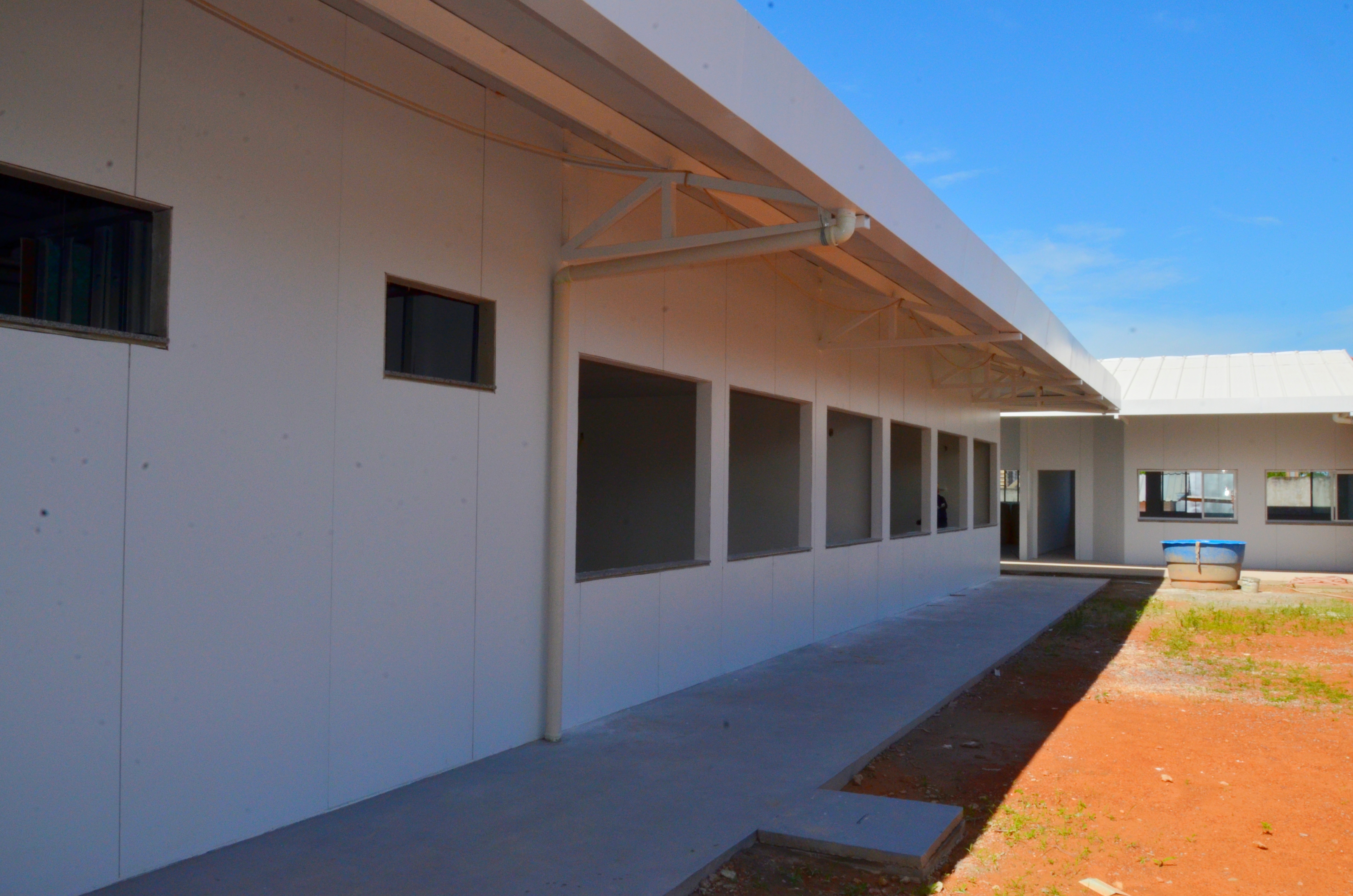 Governo do Estado inicia nova etapa na reforma e ampliação da Escola Estadual Carlos Alberto Viana Marques no Residencial Miracema, em Macapá