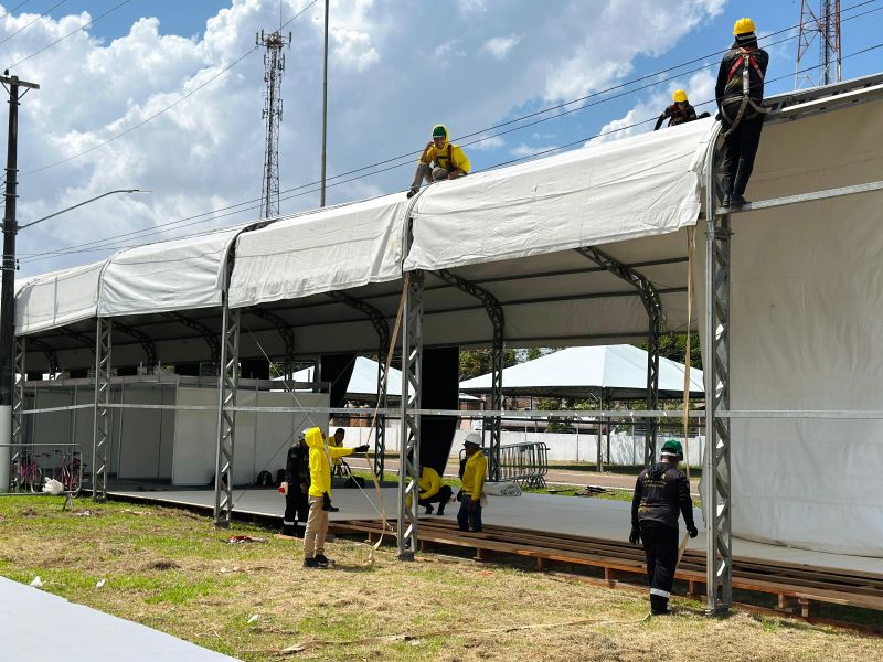 Governo do Estado prepara 11 novos espaços para 53ª Expofeira do Amapá