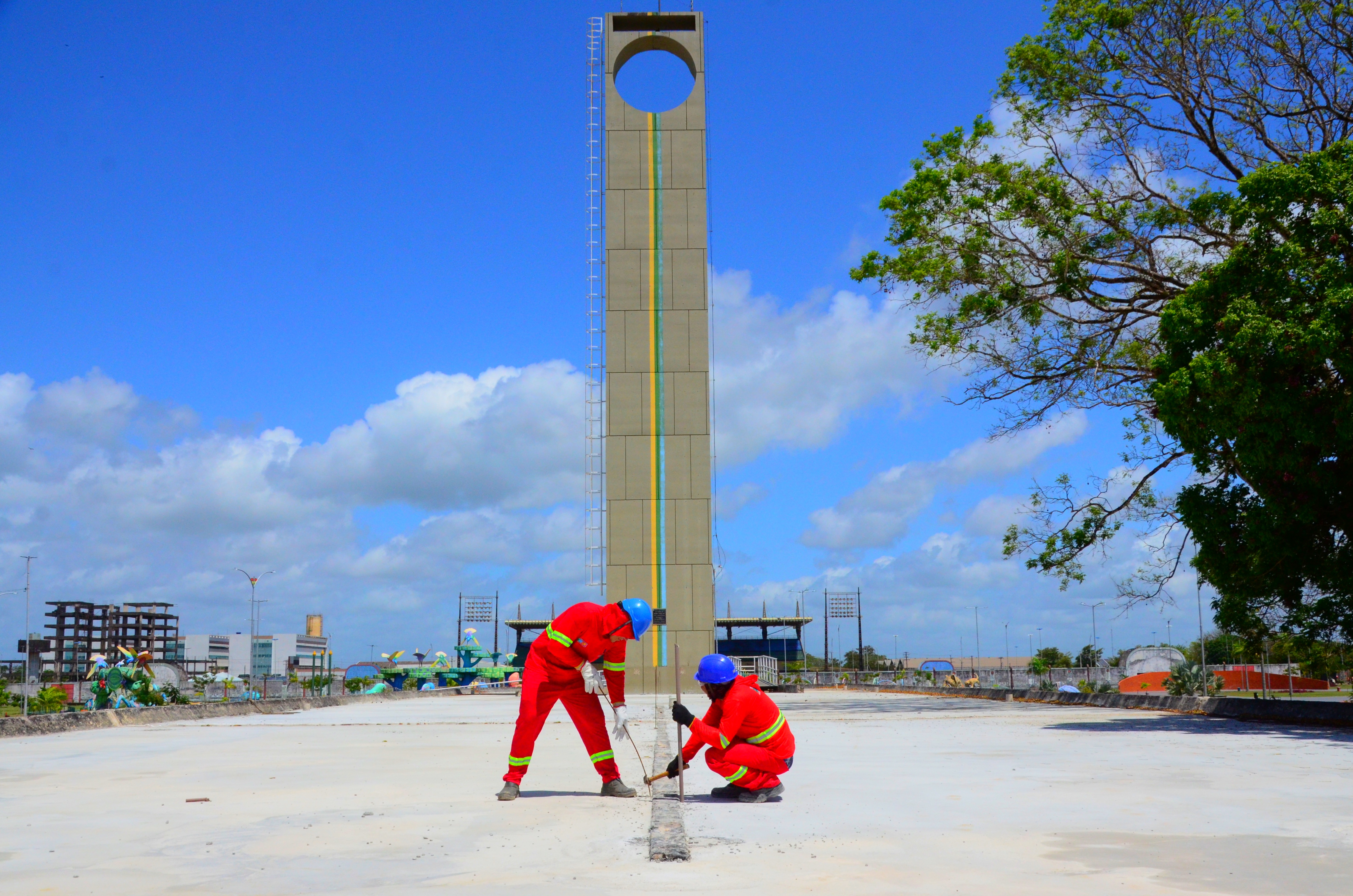 Governo do Estado avança com obra de modernização do Monumento Marco Zero e reforça potencial turístico do Amapá