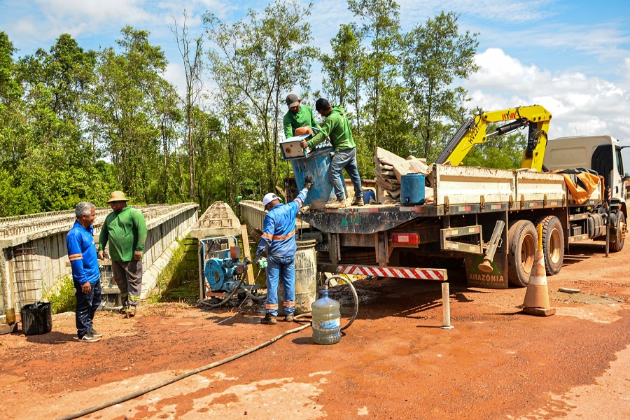 Amapá em obras: Governo do Estado avança para a fase final da ponte sobre o Rio Meruoca, no município de Amapá