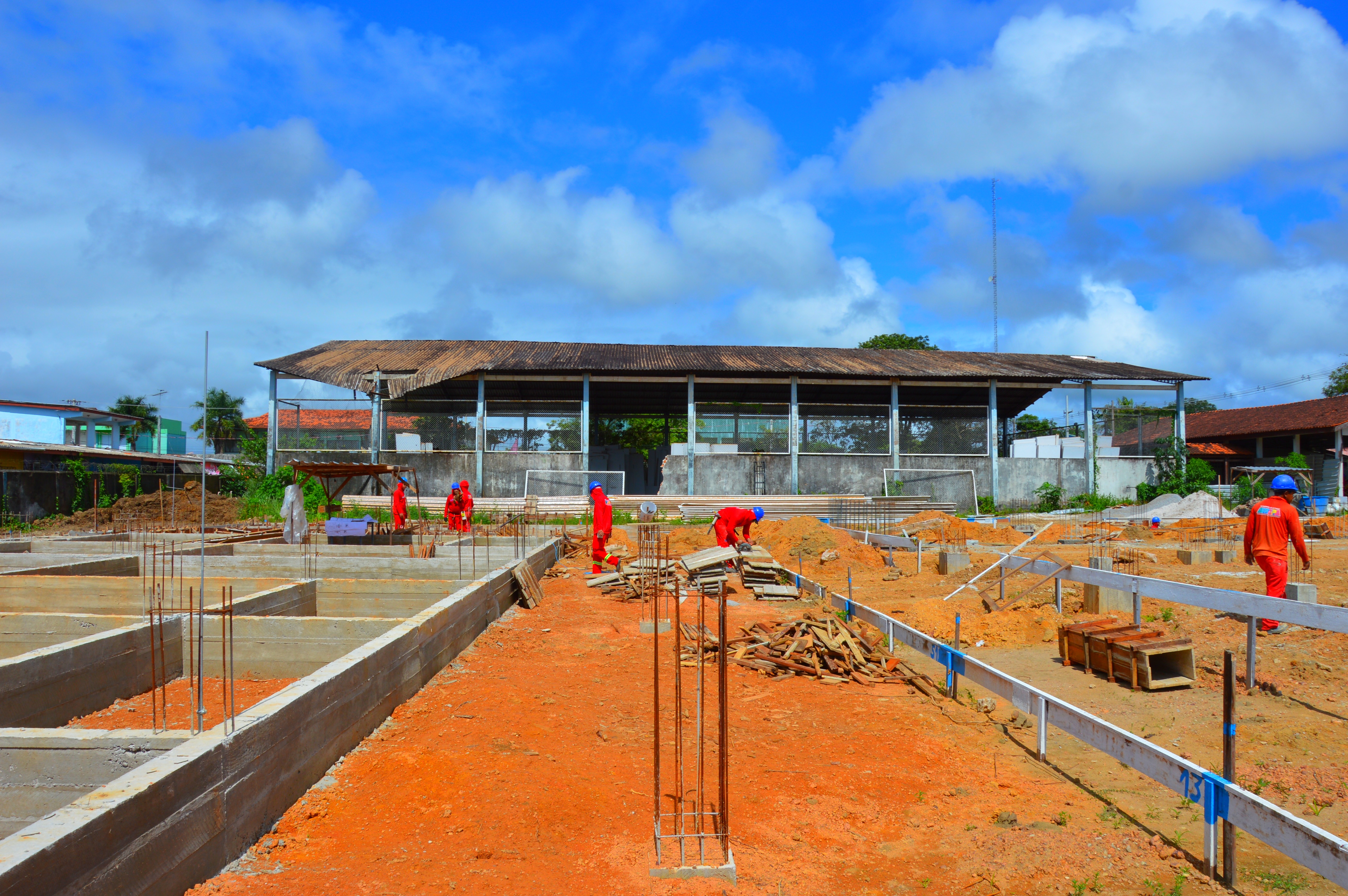 Governo do Amapá investe na reconstrução da Escola Estadual Everaldo Vasconcelos Júnior, em Santana