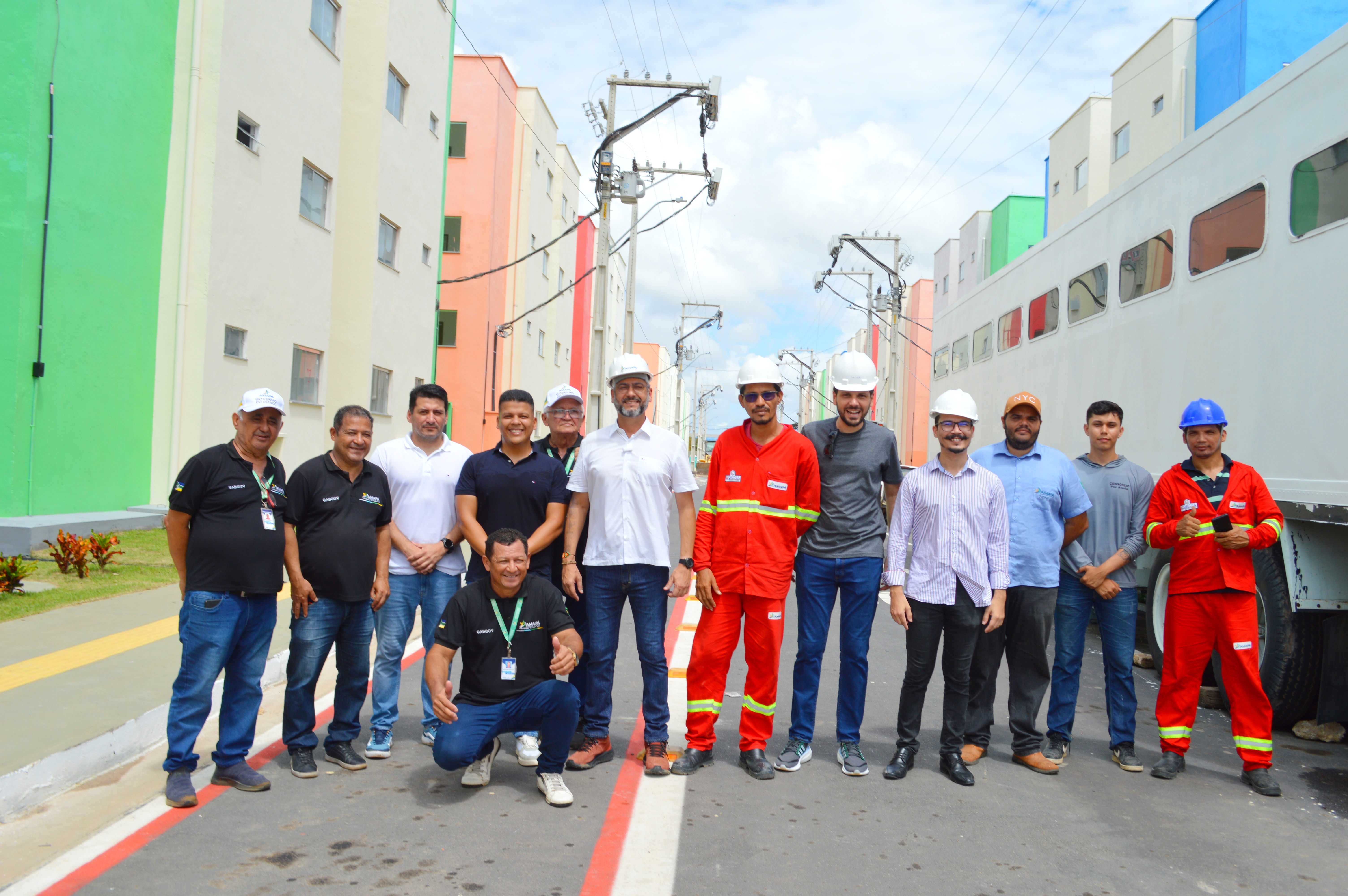 Visita nas obras do Residencial Vila dos Oliveiras, em Macapá