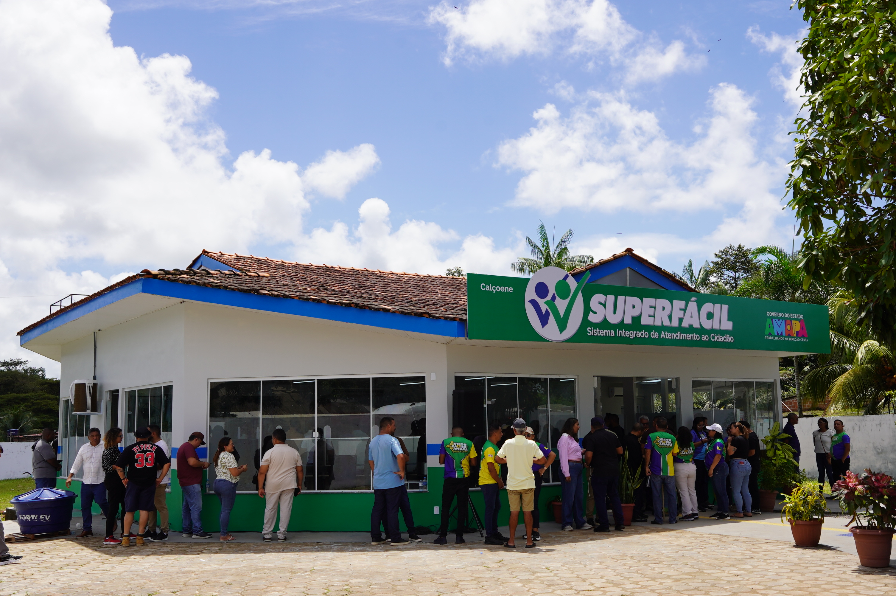 Governo do Amapá inaugura nova unidade do SuperFácil em Calçoene com estrutura moderna e serviços inéditos
