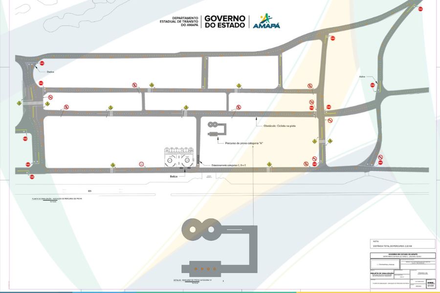Governo do Amapá inicia transição para o novo local de provas práticas do Detran no Parque de Exposições da Fazendinha