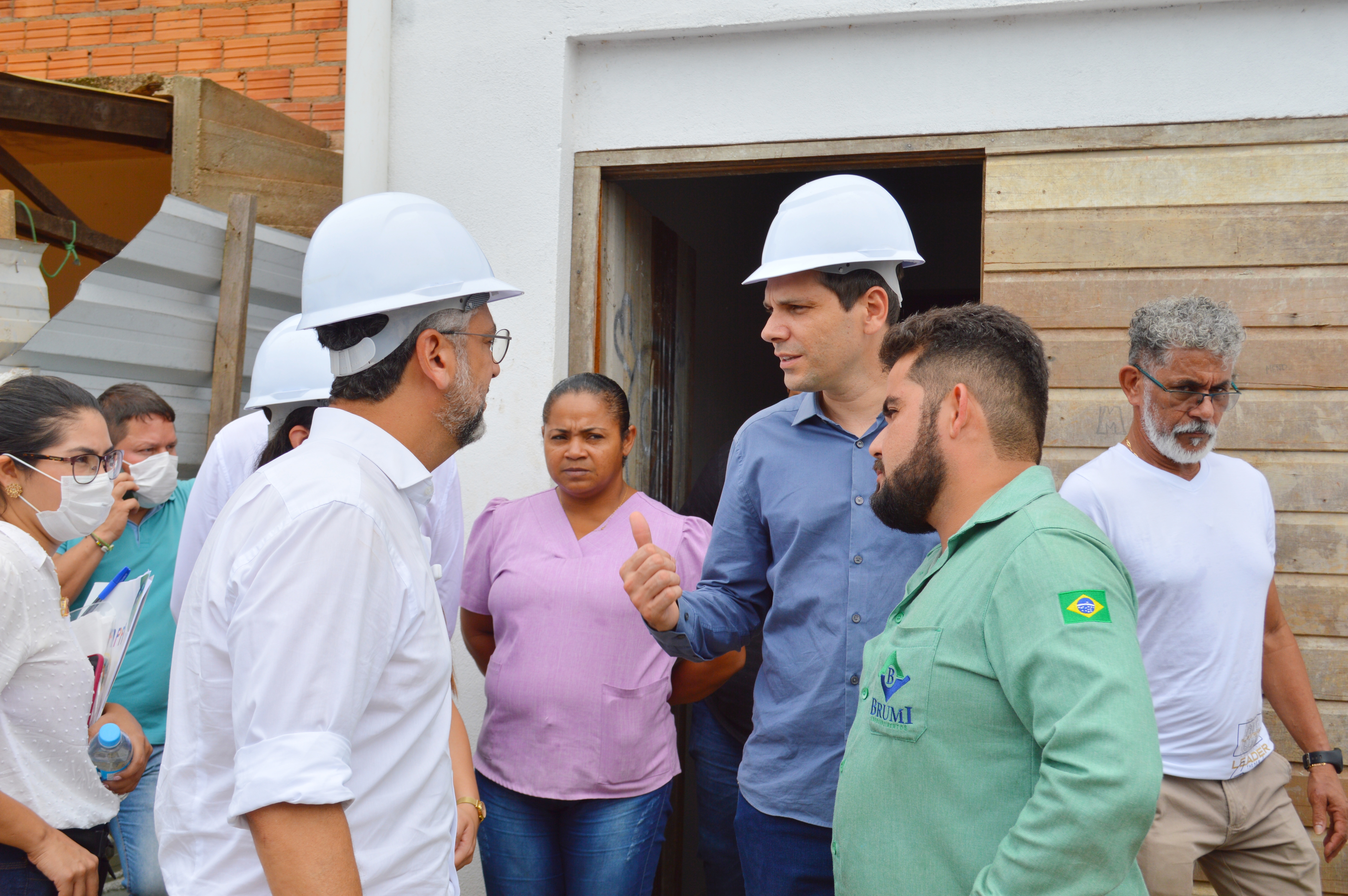 Visita em Obras de Ampliação e Cobertura do Telhado do Hospital Estadual de Oiapoque – HEO