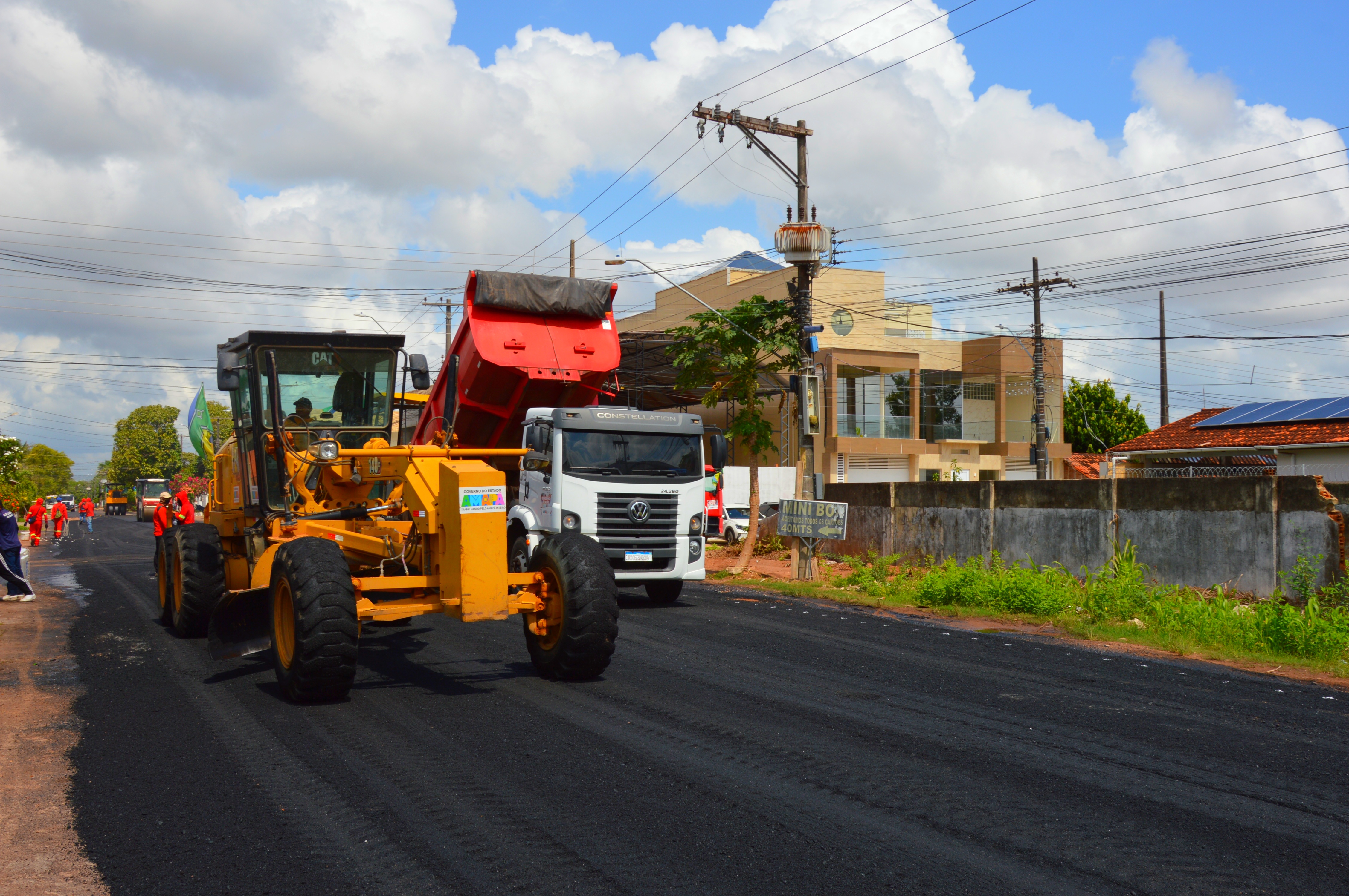 Avanço na infraestrutura: Governo do Amapá amplia pavimentação em bairros de Macapá