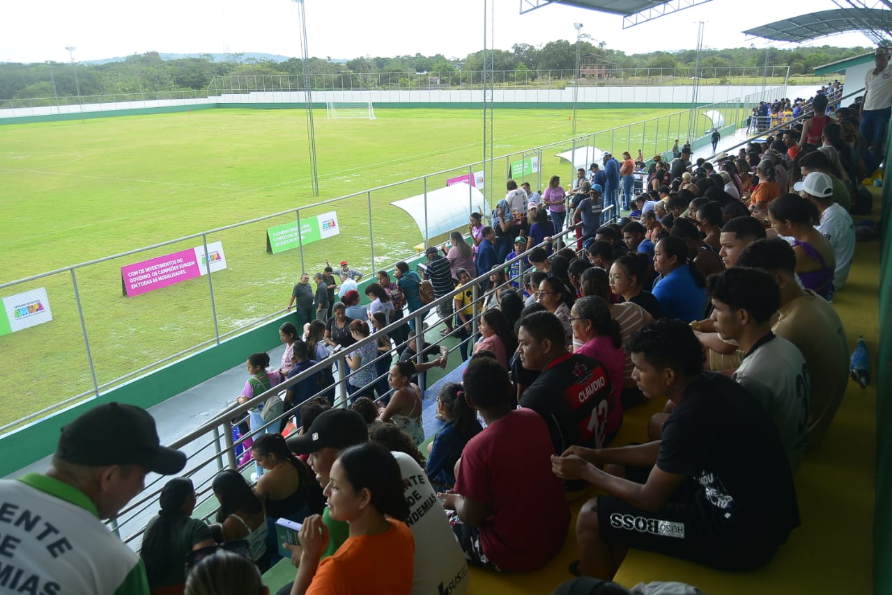 Com investimentos do Governo do Amapá, Estádio Municipal Nelson da Costa é inaugurado em Tartarugalzinho