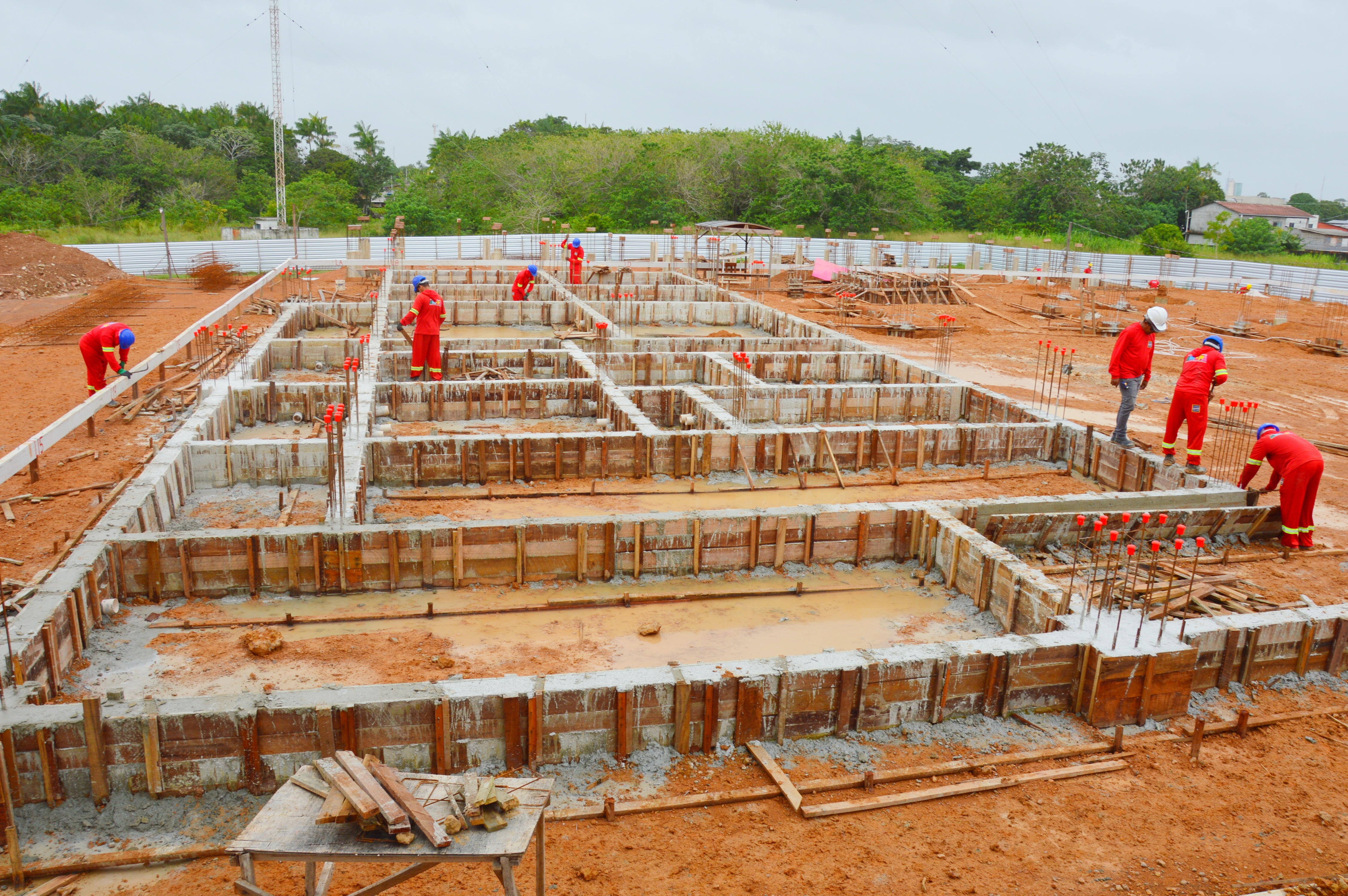 Governo do Amapá segue avançando com a execução da obra do CEO Macapá