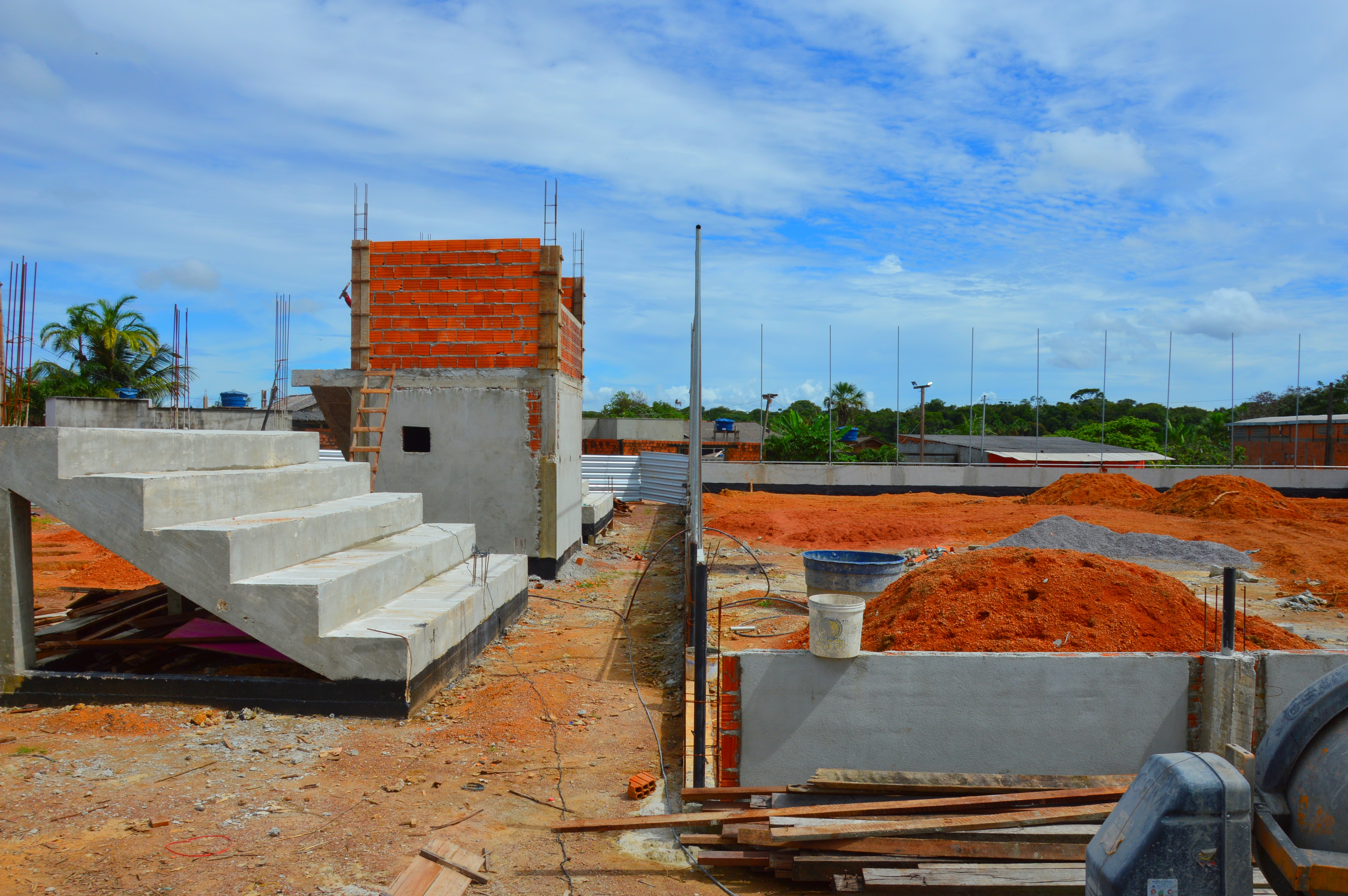 Governo do Amapá avança com a construção da Arena Esportiva e Recreativa do Marabaixo 4