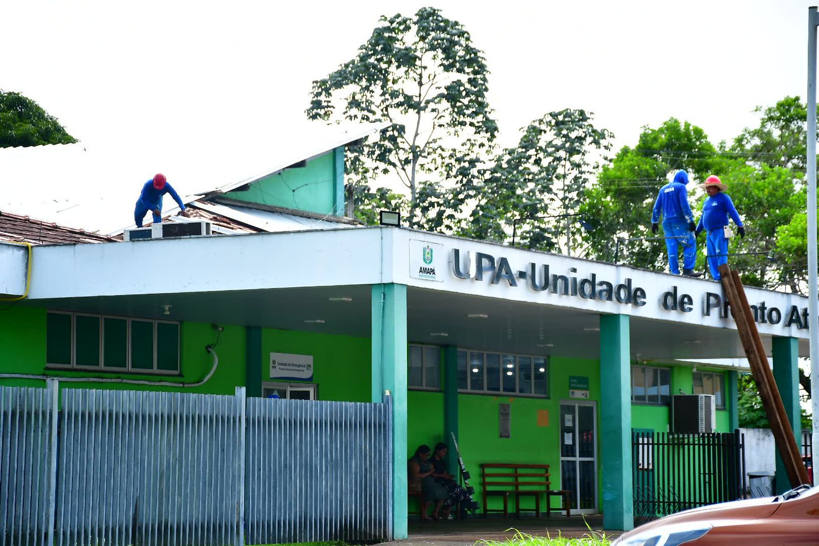 Governo do Amapá realiza serviços de melhorias na estrutura da UPA Zona Norte