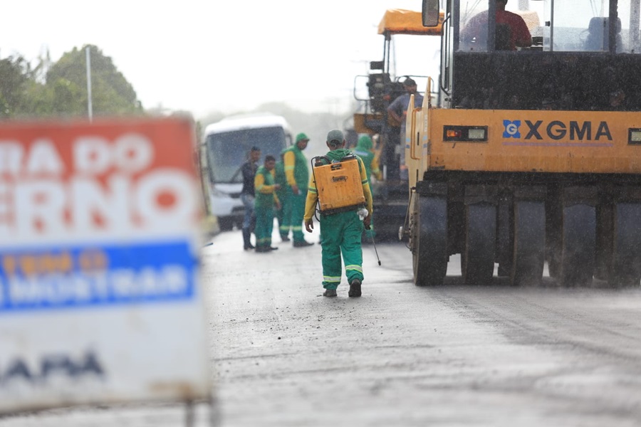 Pelo Amapá: Governo do Estado conclui obras de pavimentação asfáltica na comunidade de Rio Jordão, em Itaubal