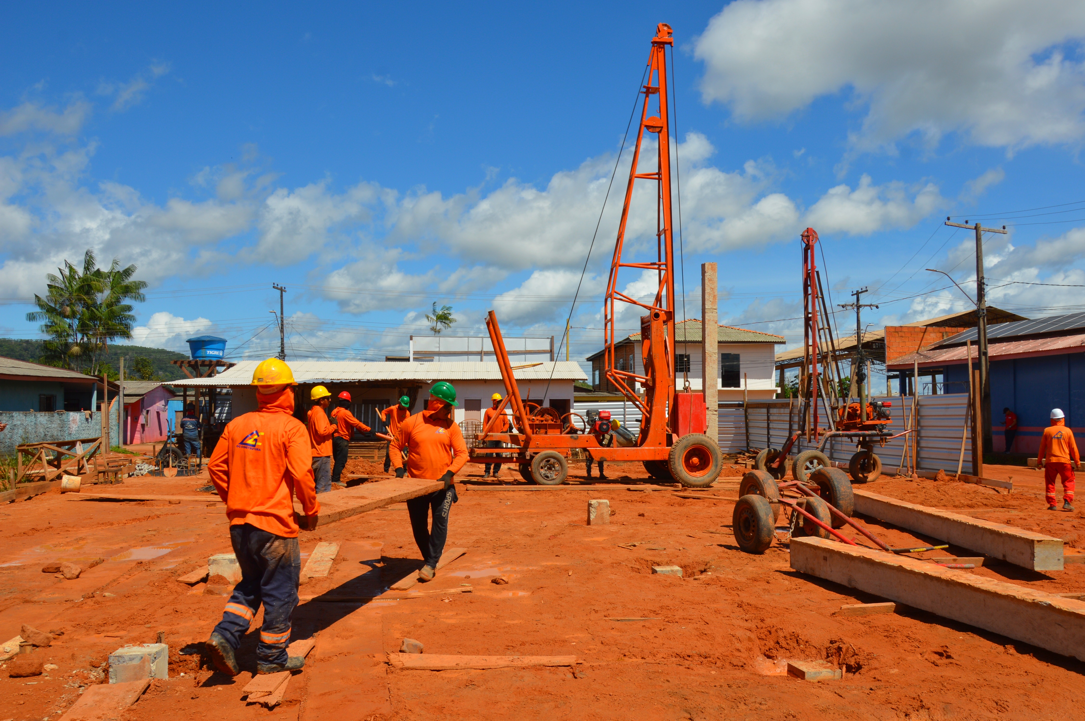 Governo do Amapá inicia construção da Escola Estadual Teotônio Brandão Vilela, em Vitória do Jari