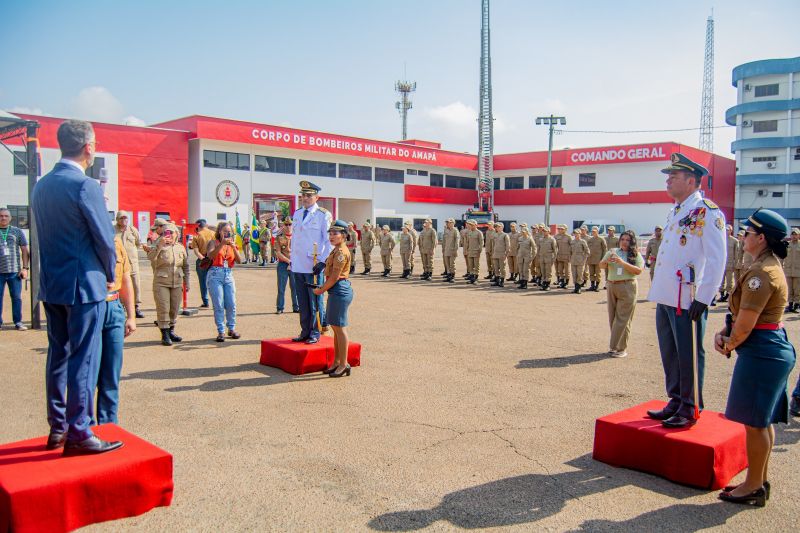 Governo do Estado realiza cerimônia de passagem de comando do Corpo de Bombeiros Militar do Amapá