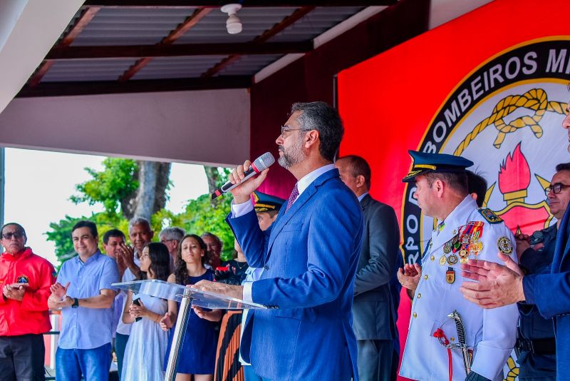 ‘Garante que o bombeiro cumpra seu papel de salvar vidas’, destaca governador Clécio Luís ao inaugurar novo prédio do Comando Geral 