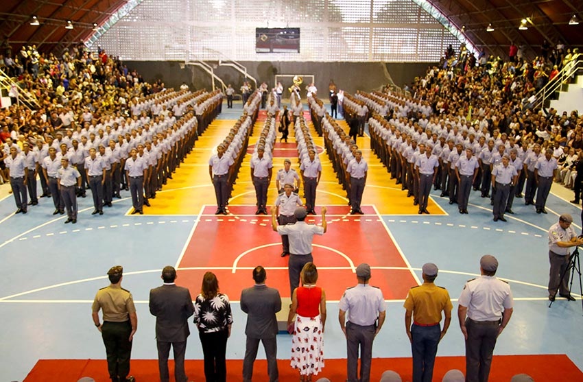 Governo reforça segurança com a formatura de novos soldados da Polícia Militar