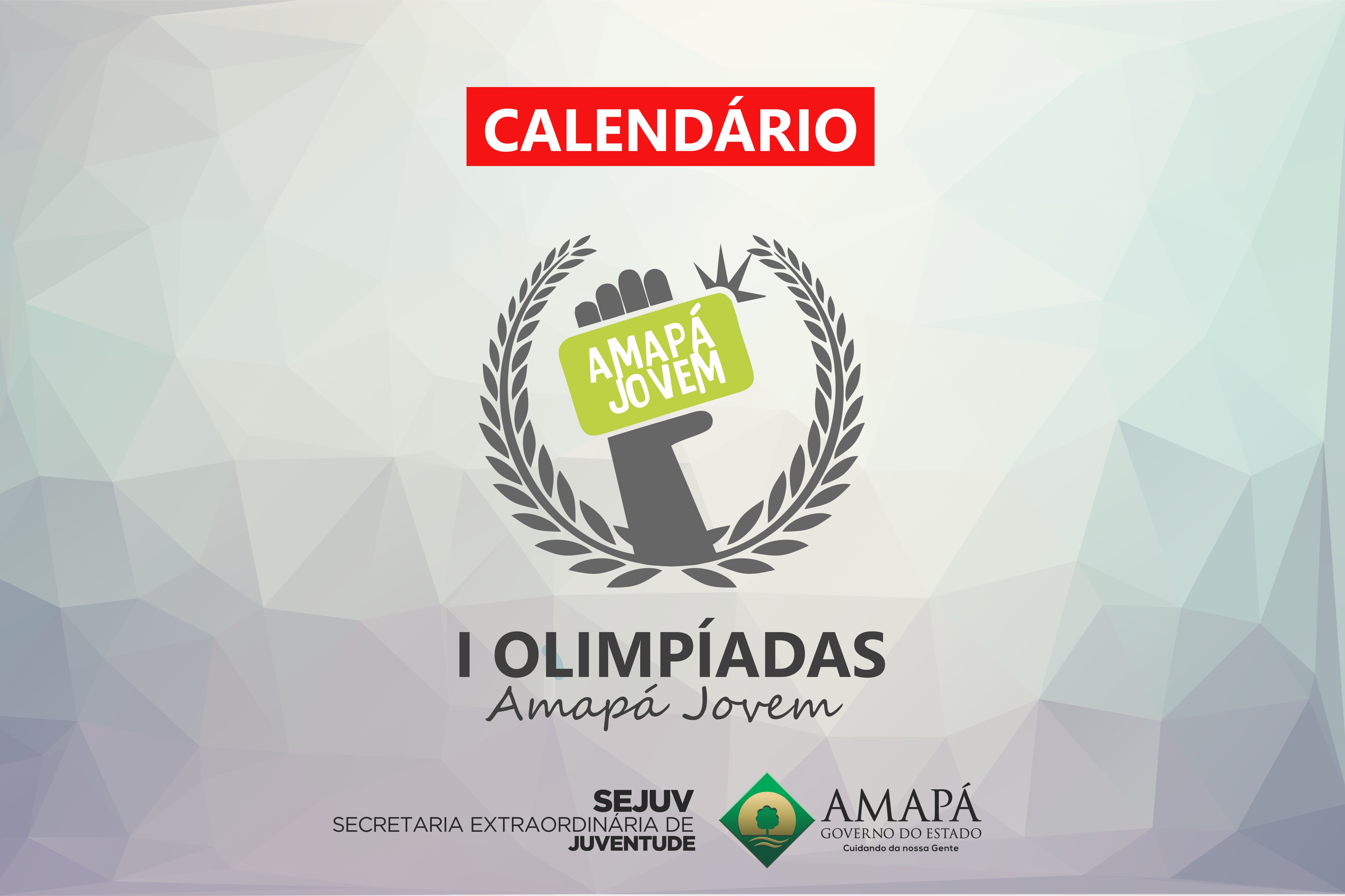 SEJUV divulga calendário da I Olimpíadas Amapá Jovem