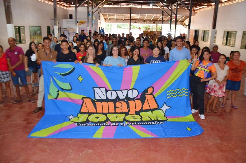 Governo do Estado recebe beneficiários do Novo Amapá Jovem em Vitória do Jari