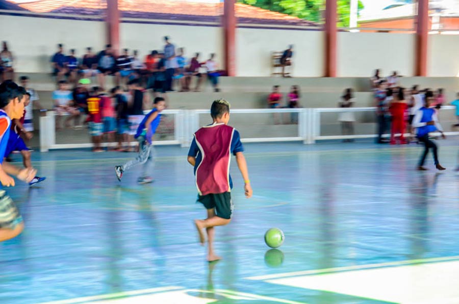 Jovens participam de programação em homenagem ao Dia do Estudante
