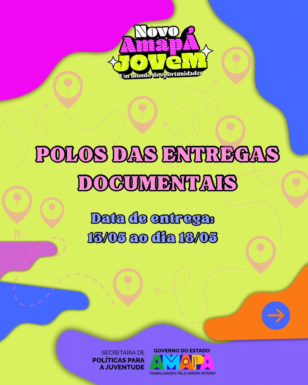 LOCAIS DE ENTREGA DOCUMENTAL DA 2° ETAPA