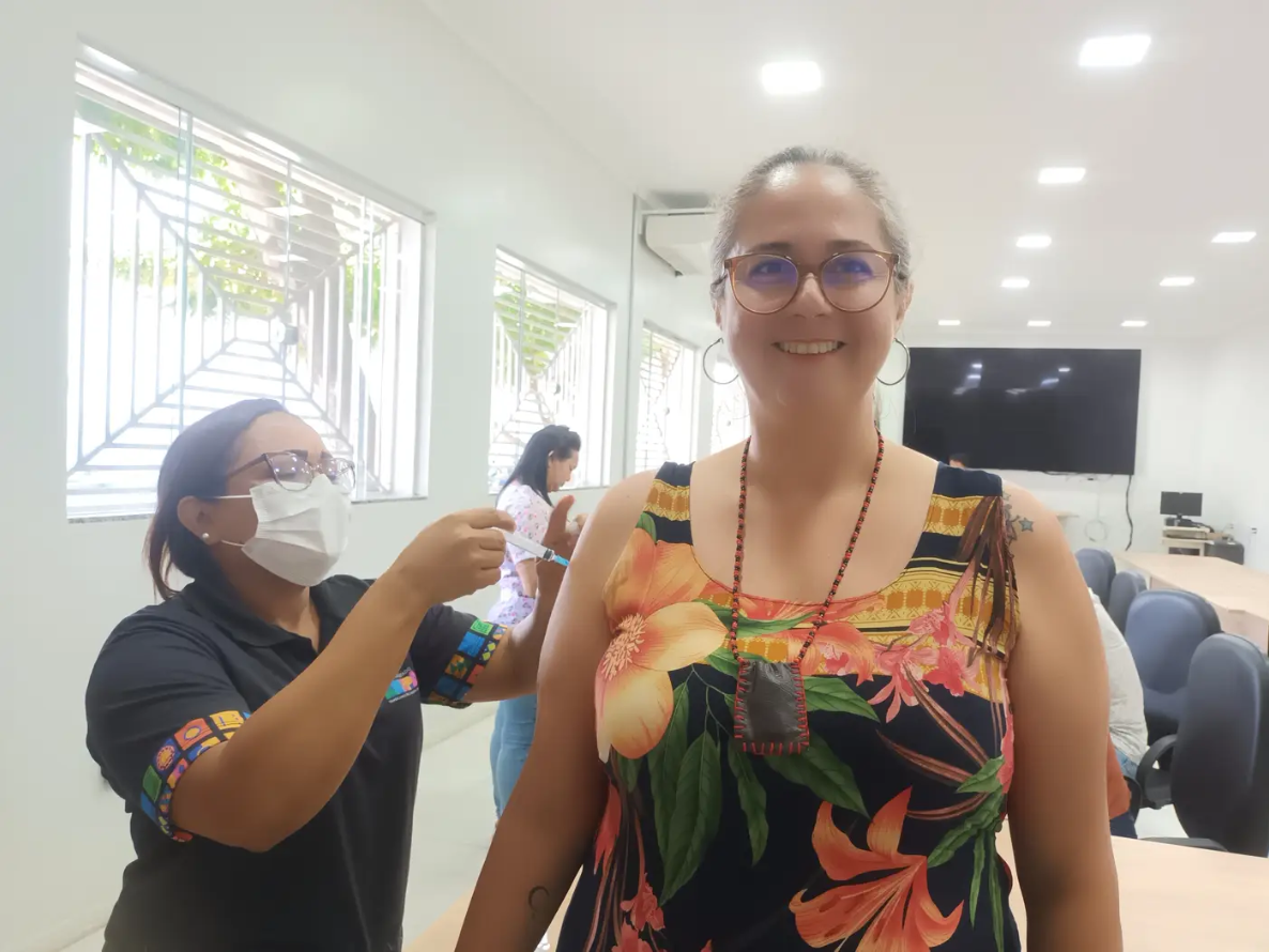 Governo do Amapá reforça cuidado com servidores e colaboradores da Secretaria de Meio Ambiente com vacinação itinerante