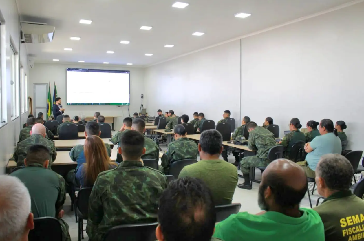 Governo do Amapá capacita fiscais ambientais e policiais militares para atuação operacional em ações de fiscalização