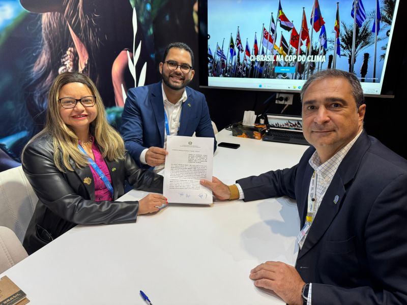 COP29: Governo do Amapá assina acordo com a Conservação Internacional para fomentar Plano de Sociobioeconomia