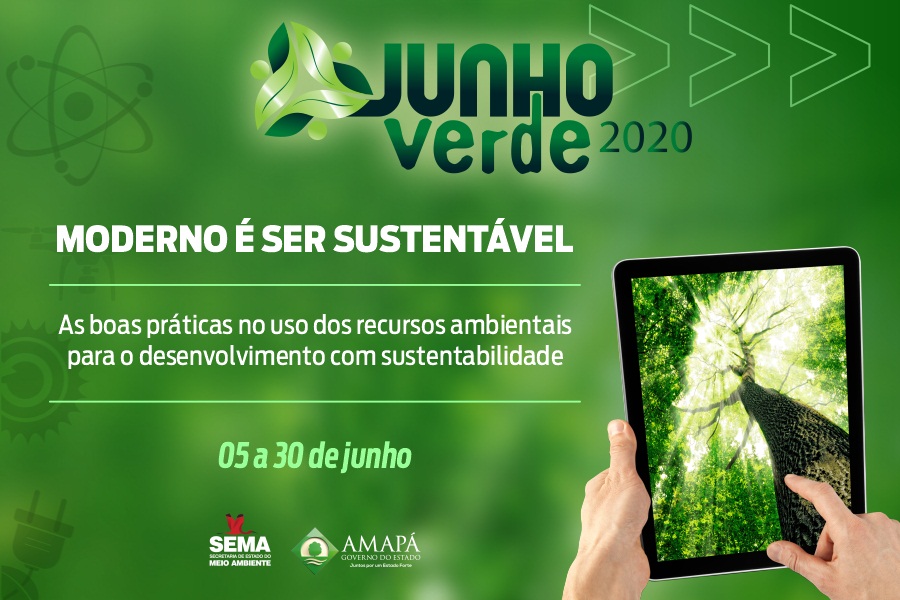 Junho Verde 2020: Amapá terá mês com programação dedicada ao meio ambiente