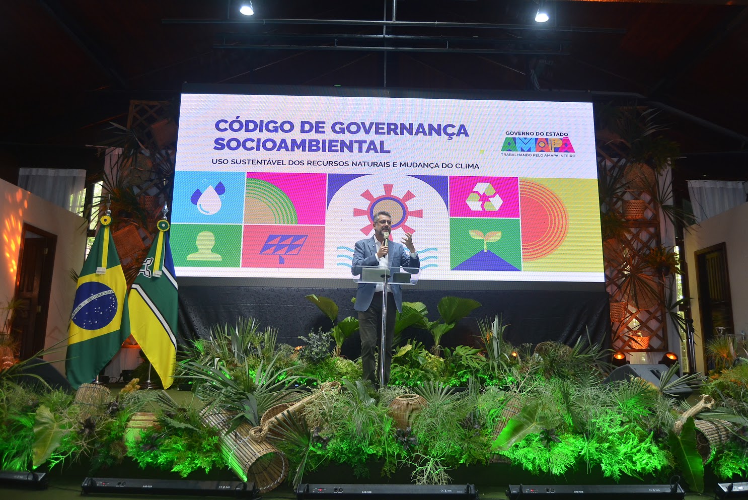 A melhor e mais atualizada legislação do Brasil’, afirma governador Clécio Luís ao lançar novo Código de Governança Socioambiental do Amapá