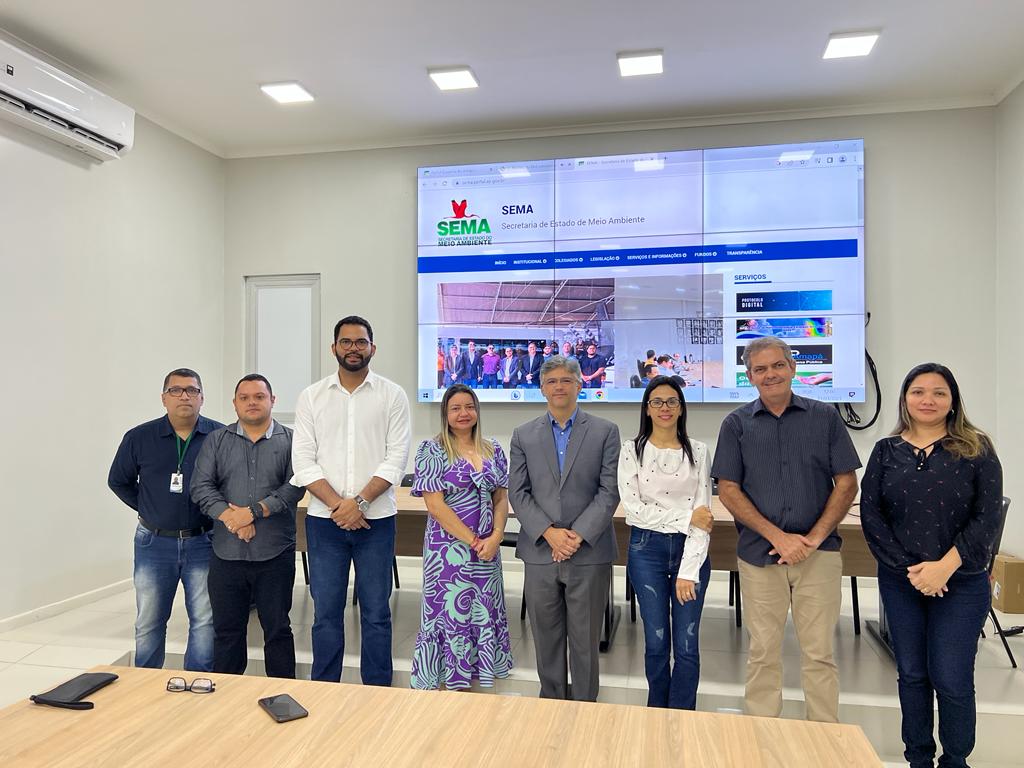 Reunião entre Sema e ANA discute reestruturação da Sala de Situação e a entrada do Amapá no Monitor de Secas