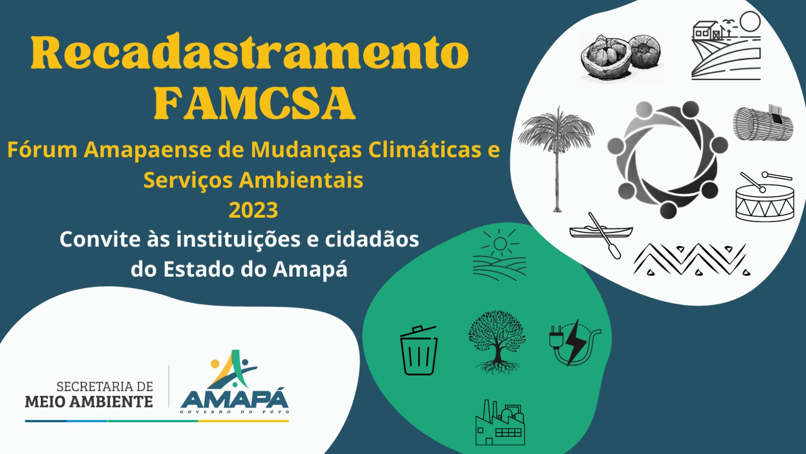 Fórum Amapaense de Mudanças Climáticas e Serviços Ambientais abre cadastramento para participação