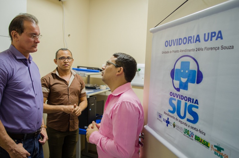 Governo do Estado inaugura Ouvidoria na UPA Zona Norte