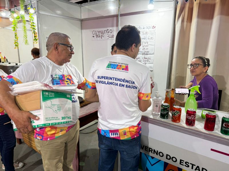 53ª Expofeira do Amapá: empreendedores recebem orientações para boas práticas na manipulação de alimentos
