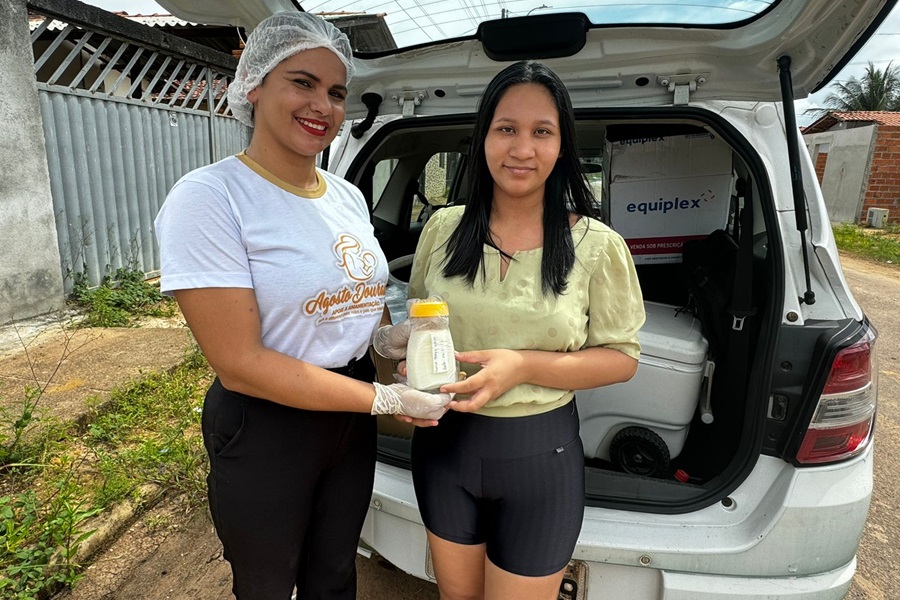 Para garantir estoque de leite humano, Governo do Amapá intensifica serviço de coleta domiciliar