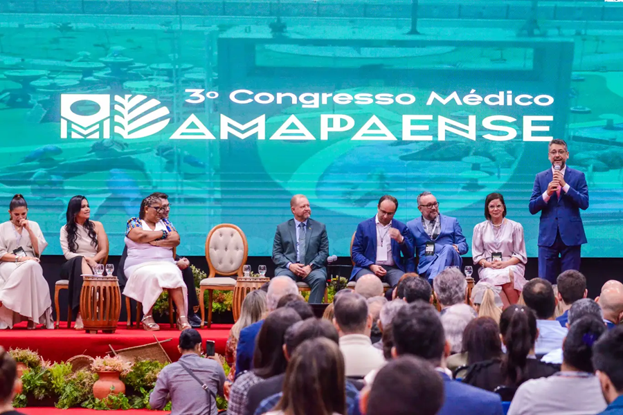 'Projeta o Amapá como polo de excelência médica e destino turístico', diz governador Clécio Luís no 3º Congresso Médico Internacional Amapaense