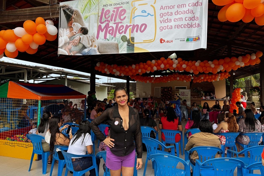'Doar leite é como multiplicar amor', diz mãe em encontro promovido pelo Governo do Amapá