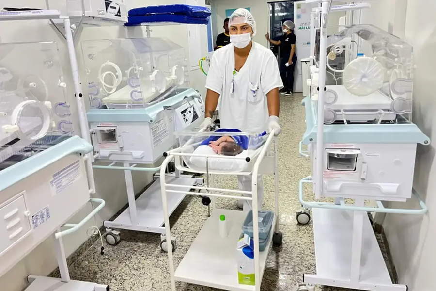 Hospital da Mulher Mãe Luzia regista alta demanda de recém-nascidos internados com síndromes respiratórias